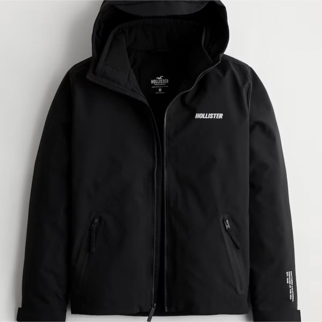 【HOLLISTER】ホリスターFLEECE-LINED JACKETサイズM