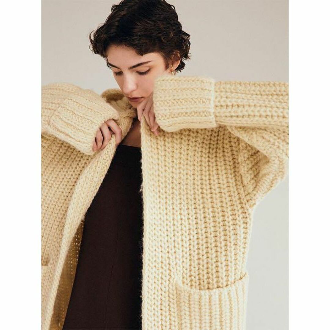 総合通販 ジャンシドゥーム MATILDA LONG CARDIGAN L.YELLOW ロング ...