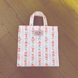 キャスキッドソン(Cath Kidston)のキャスキッドソン　ピンク　お花模様　ミニ　トートバッグ(トートバッグ)