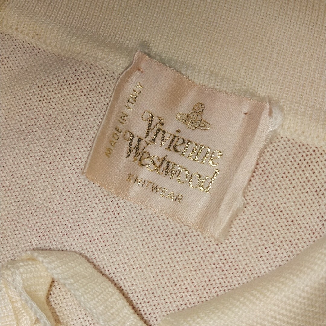 Vivienne Westwood(ヴィヴィアンウエストウッド)の90'sゴールドタグ Vivienne Westwood◆イタリア製/ポロシャツ レディースのトップス(ポロシャツ)の商品写真