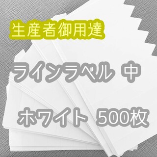 ラインラベル 中 500枚 園芸ラベル カラーラベル 多肉植物 サボテン(その他)