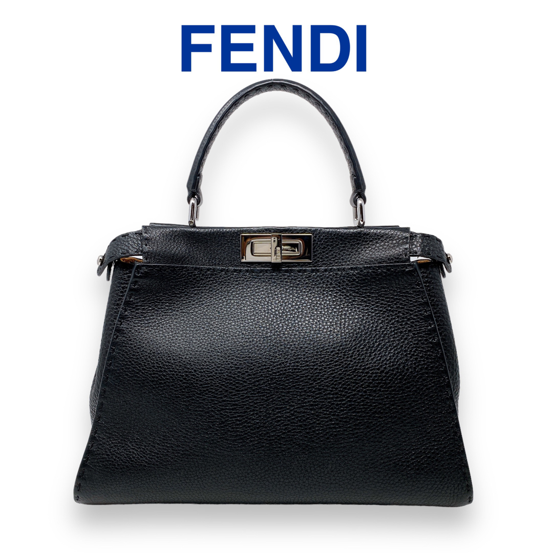 フェンディ FENDI レザー セレリア ピーカブー レギュラー