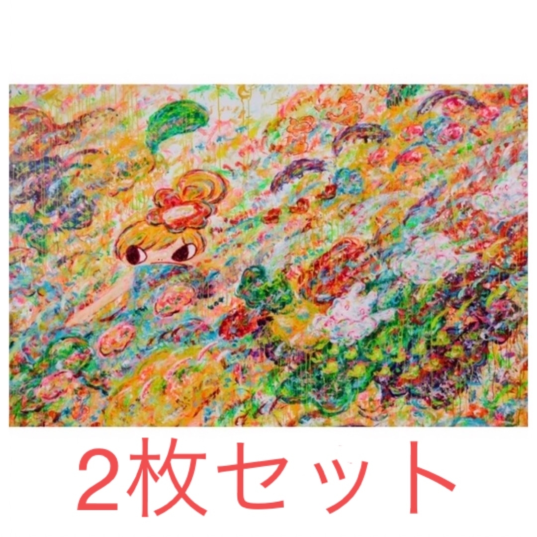 ロッカクアヤコ　Untitled 2枚美術品/アンティーク