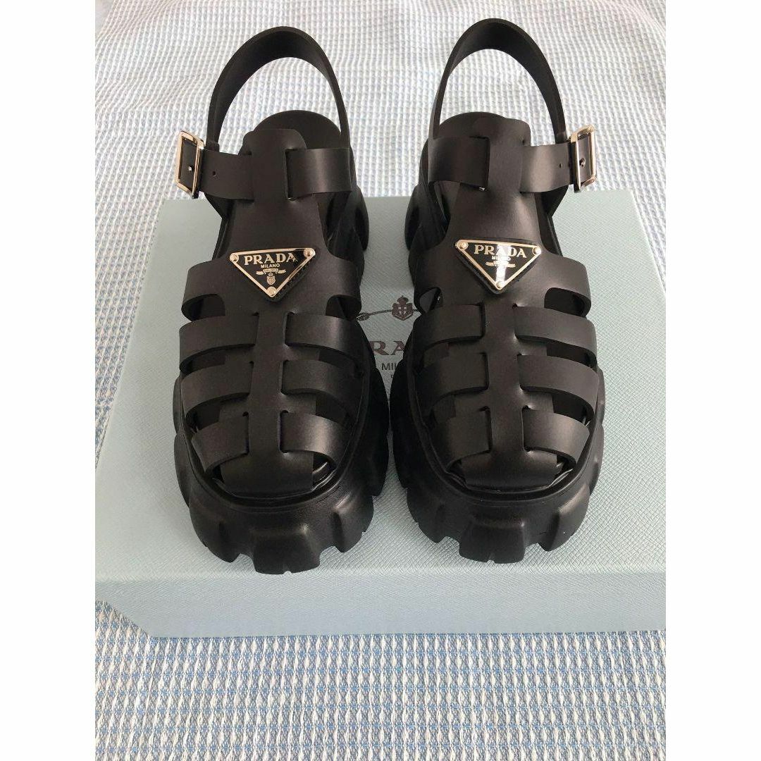 PRADA 新品未使用 プラダ フォームラバー サンダル 37