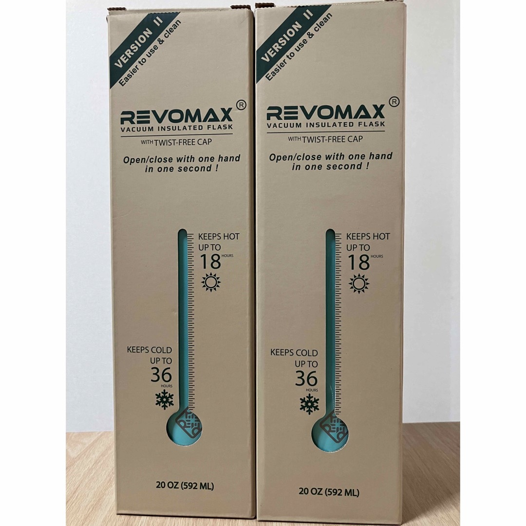 revomax 592ml 水筒　2本