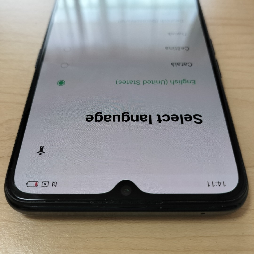 OPPO(オッポ)の【中古品】OPPO Reno3 A 128GB ブラック SIMフリー スマホ/家電/カメラのスマートフォン/携帯電話(スマートフォン本体)の商品写真