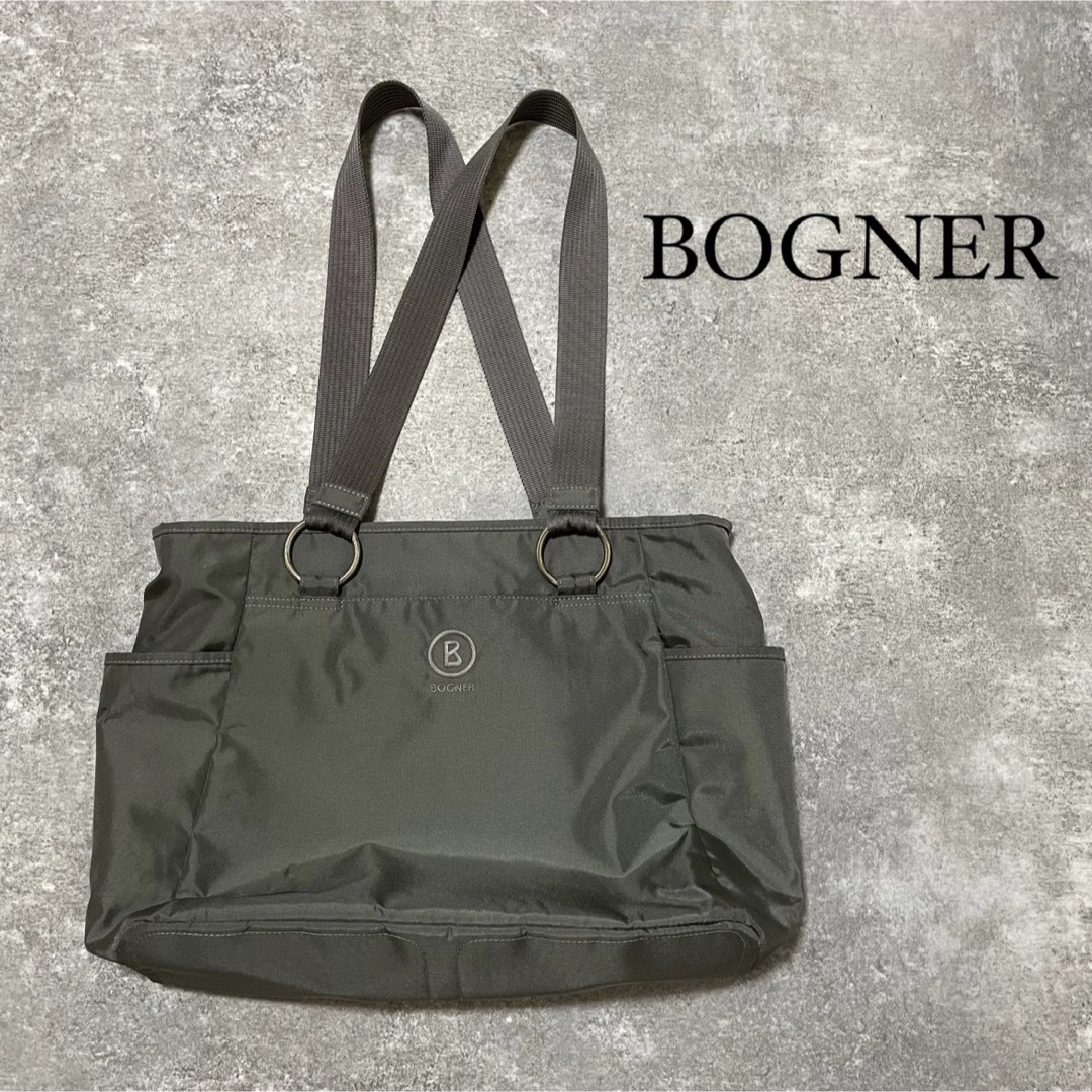 BOGNER ビジネス トートバッグ A4収納 大容量 複数ポケット