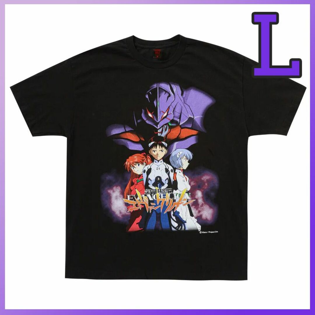 サイズ新品 未開封 L EVANGELION GEEKS Tシャツ エヴァ