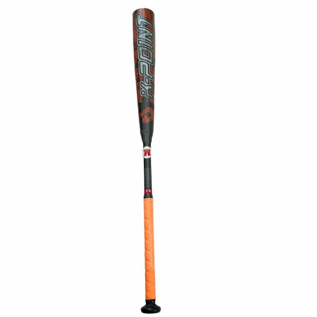 最終値下げ】DeMARINI バット K-POINT 黒 オレンジ 84cm-