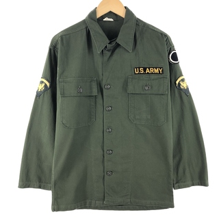 95年納品 米軍実品 U.S.NAVY ミリタリー ユーティリティシャツ USA製 メンズL ヴィンテージ /eaa351297