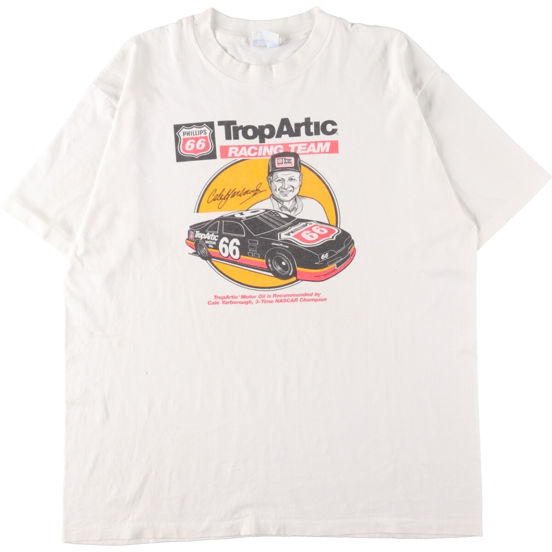 80年代 ヘインズ Hanes NASCAR ナスカー レーシング プリントTシャツ USA製 メンズXL ヴィンテージ /eaa359536