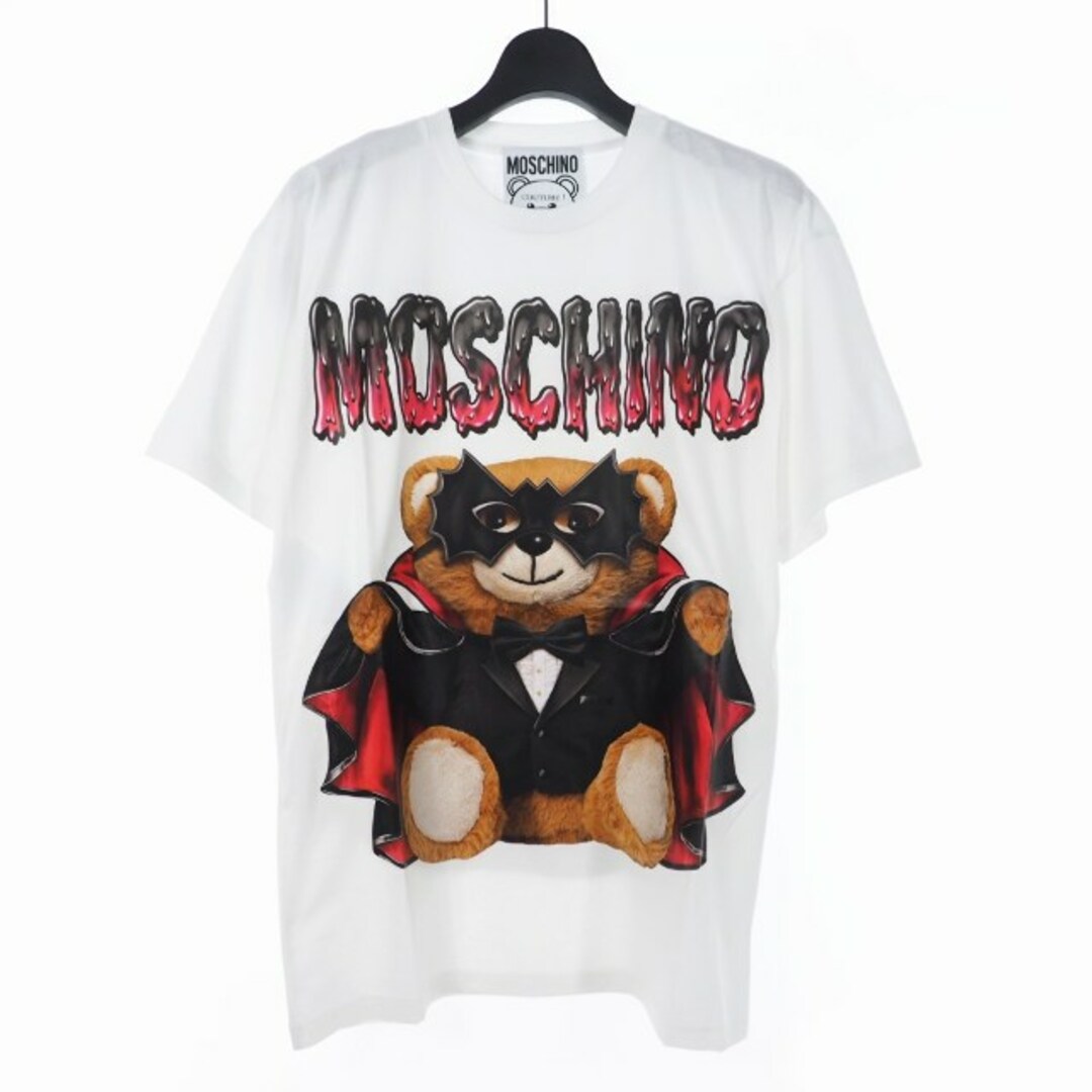 モスキーノ MOSCHINO Tシャツ S ホワイト 白 A0711-eastgate.mk