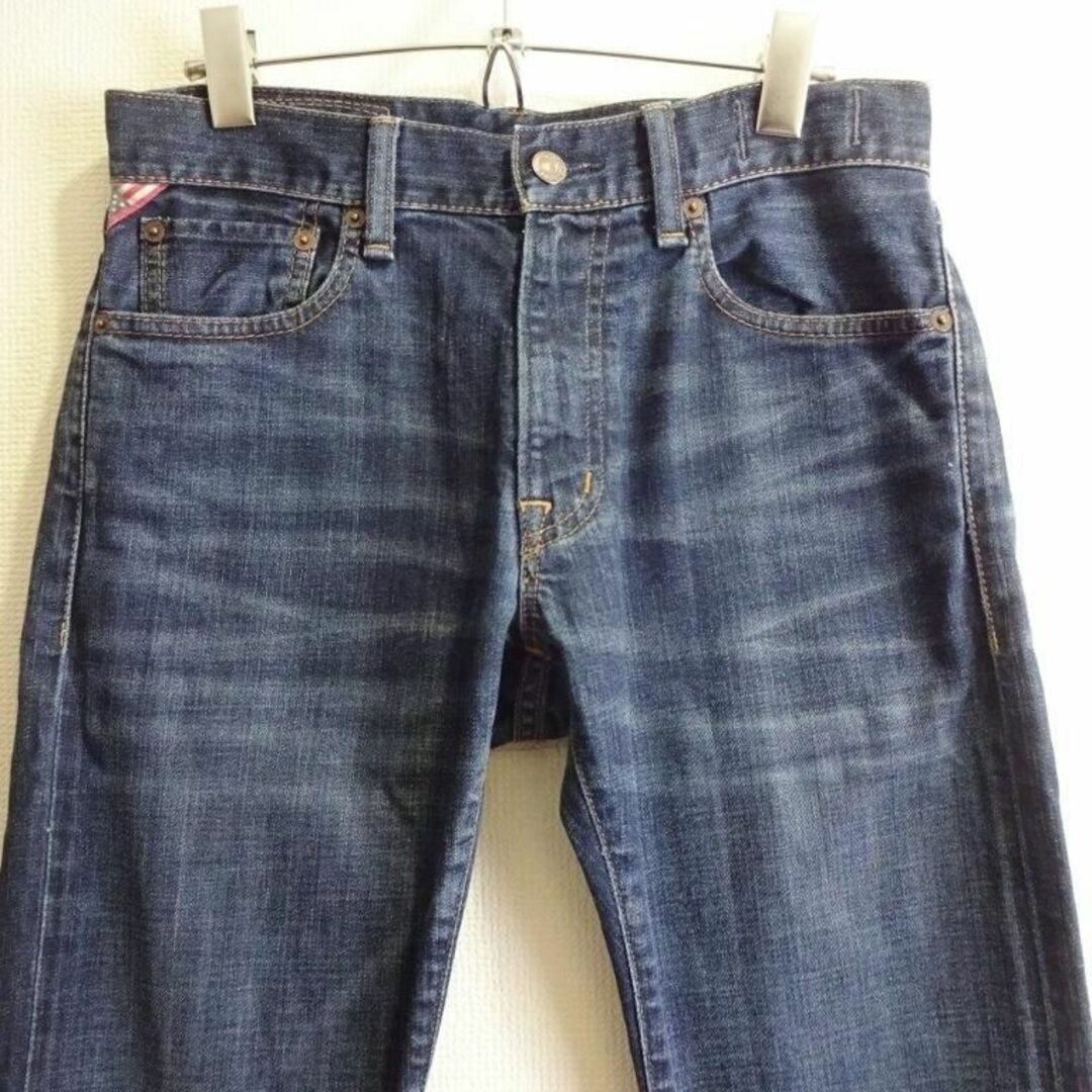 Denim & Supply Ralph Lauren(デニムアンドサプライラルフローレン)のデニム＆サプライ ラルフローレン　スリムデニム　W76cm　ストレッチ　藍青 メンズのパンツ(デニム/ジーンズ)の商品写真