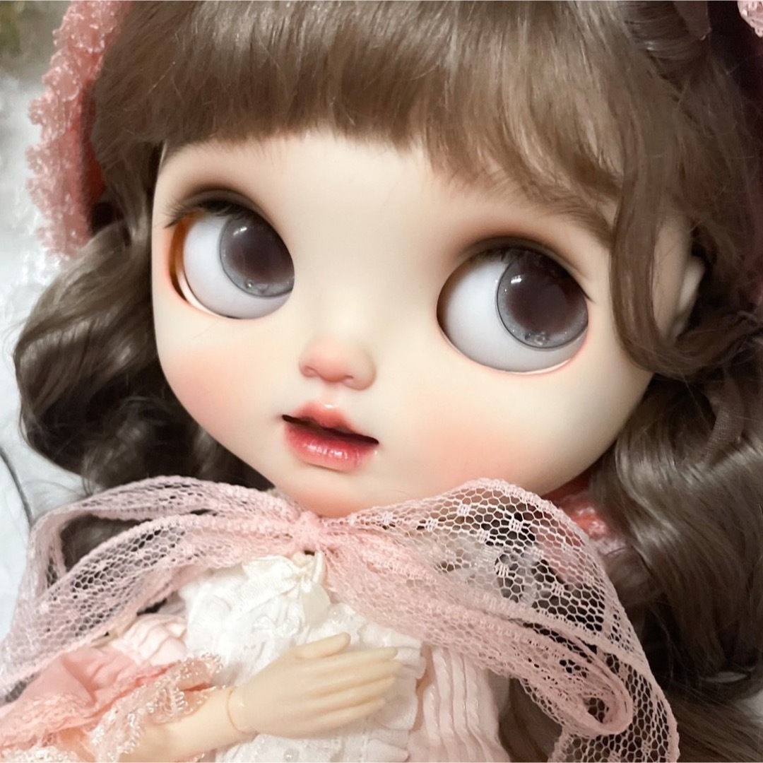 カスタムブライス 人形 幼い かわいい 海外作家様 笑顔 優しい ドール-