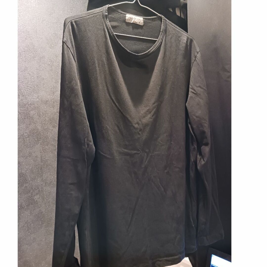 Yohji Yamamoto(ヨウジヤマモト)のヨウジヤマモトオム　定番カットソー メンズのトップス(Tシャツ/カットソー(七分/長袖))の商品写真