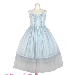 Angelic pretty 乙女のチュチュDollジャンパースカート サックス