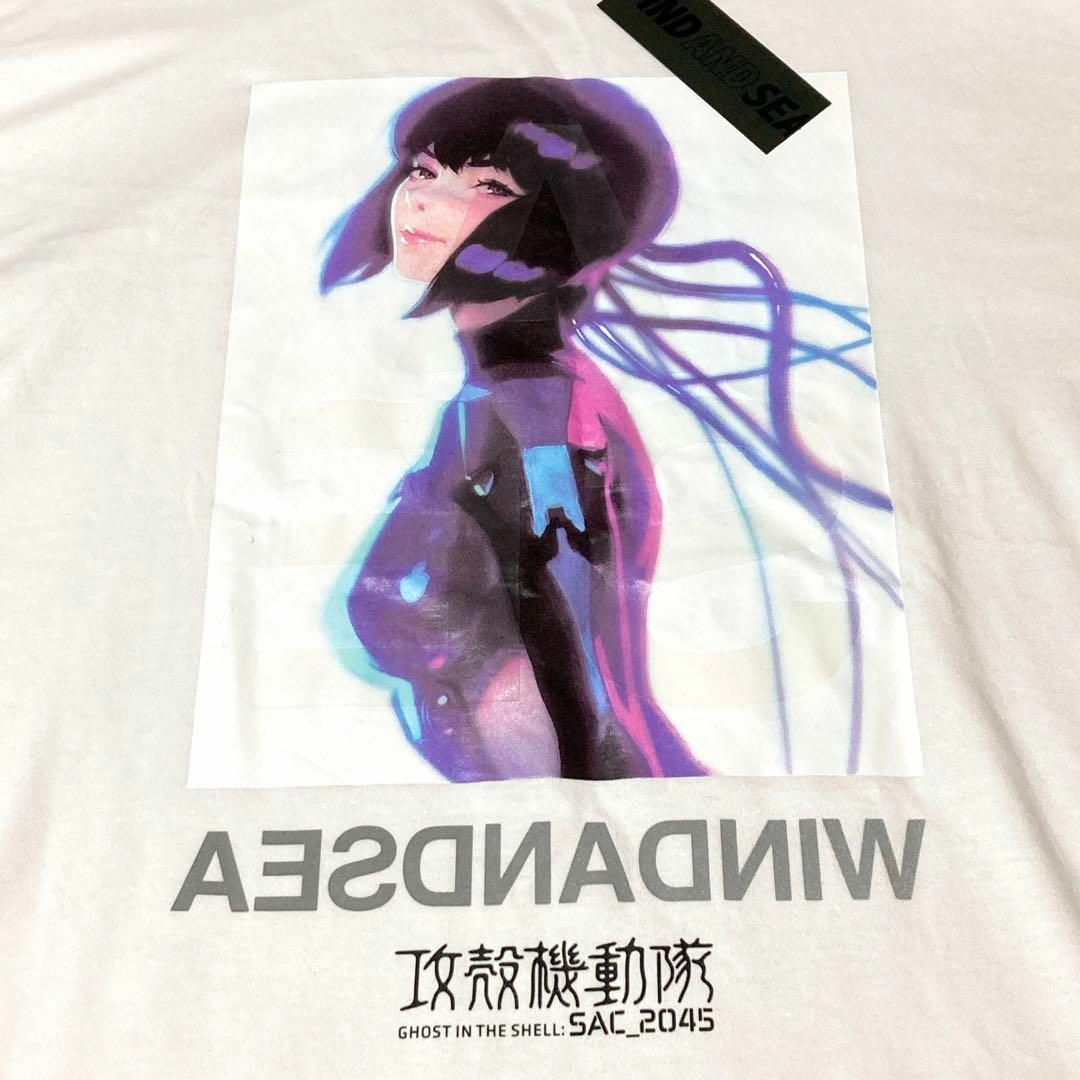 タグ付き未使用級 WIND AND SEA ×攻殻機動隊 プリントTシャツ L