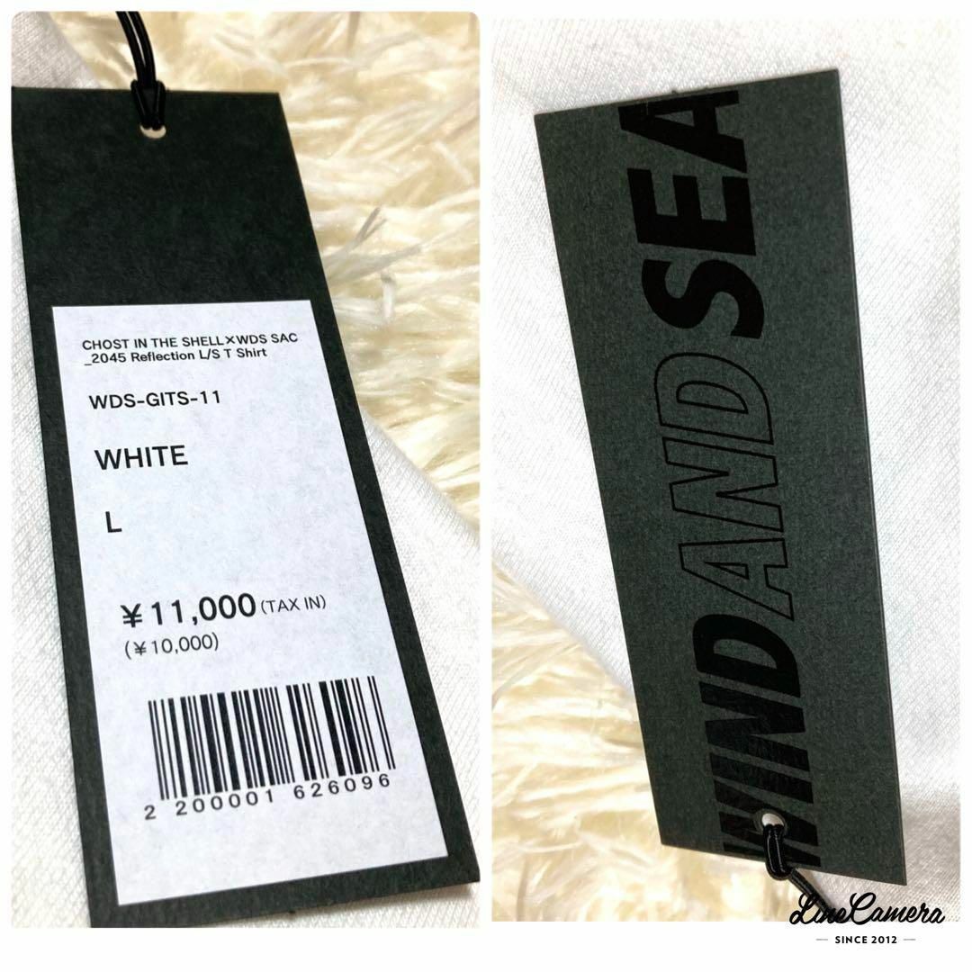 タグ付き未使用級 WIND AND SEA ×攻殻機動隊 プリントTシャツ L
