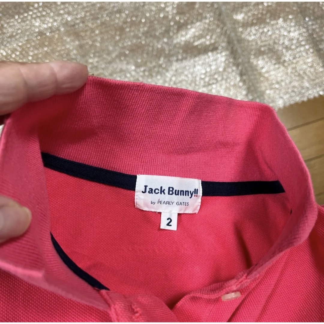 最終JACKBUNNYゴルフロゴ刺繍ポロシャツ＋スカートサイズ2 美品  セット 3