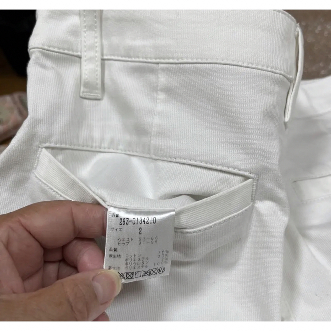 最終JACKBUNNYゴルフロゴ刺繍ポロシャツ＋スカートサイズ2 美品  セット 7
