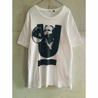 アンダーカバー(UNDERCOVER)の【希少★名作★メンズL】アンダーカバー メガホンマン グラフィックロゴ Tシャツ(Tシャツ/カットソー(半袖/袖なし))