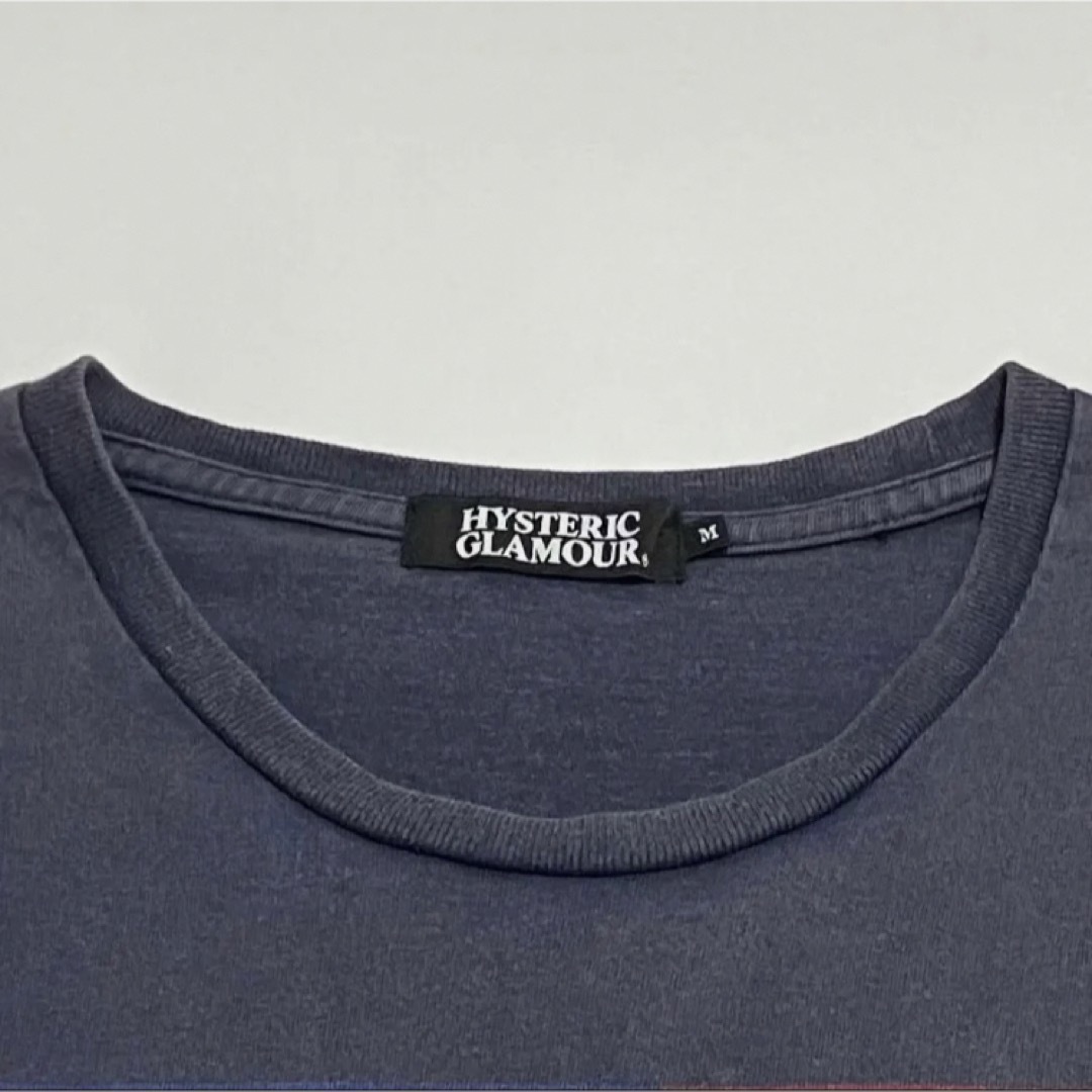 【人気】HYSTERIC GLAMOUR 半袖Tシャツ ヒスガール 星条旗 6