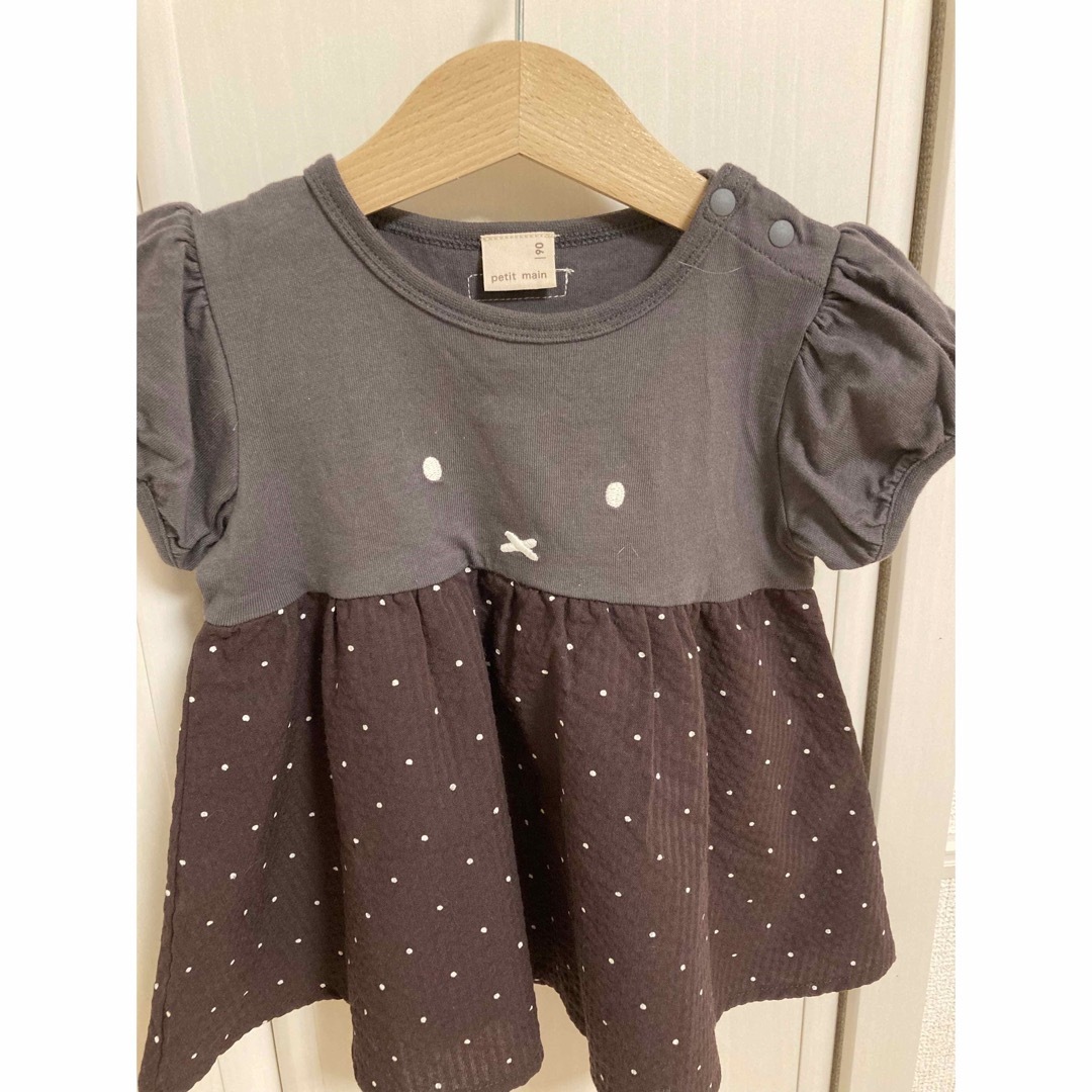 petit main(プティマイン)のミッフィー　チュニック キッズ/ベビー/マタニティのキッズ服女の子用(90cm~)(ワンピース)の商品写真