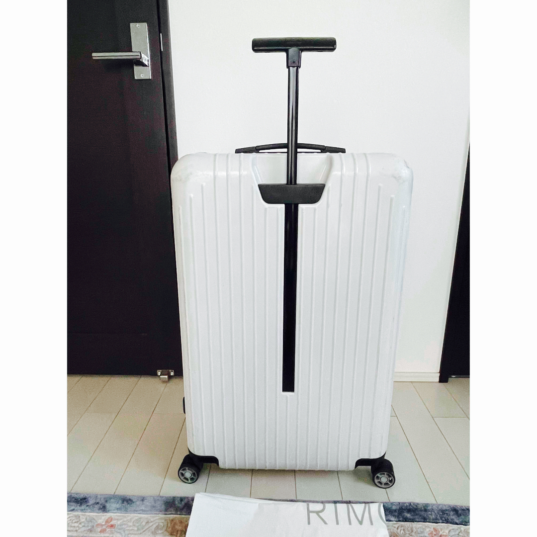 RIMOWA - リモワ☆サルサエアー80ℓ 4輪付属品付☆ホワイト✖️ブラック