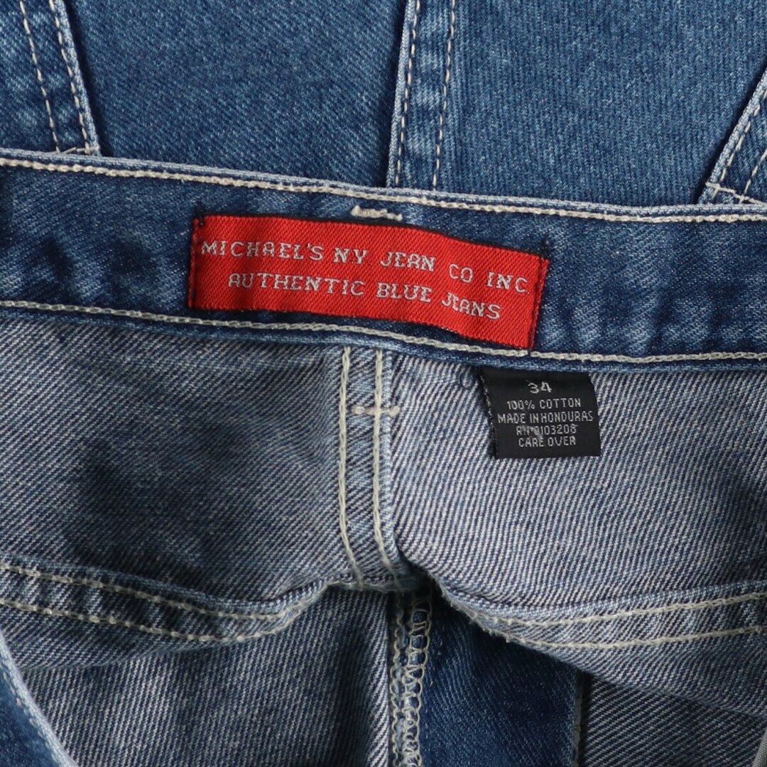 MICHAEL’S N.Y. JEAN デニムペインターパンツ メンズw34 /eaa360392 2