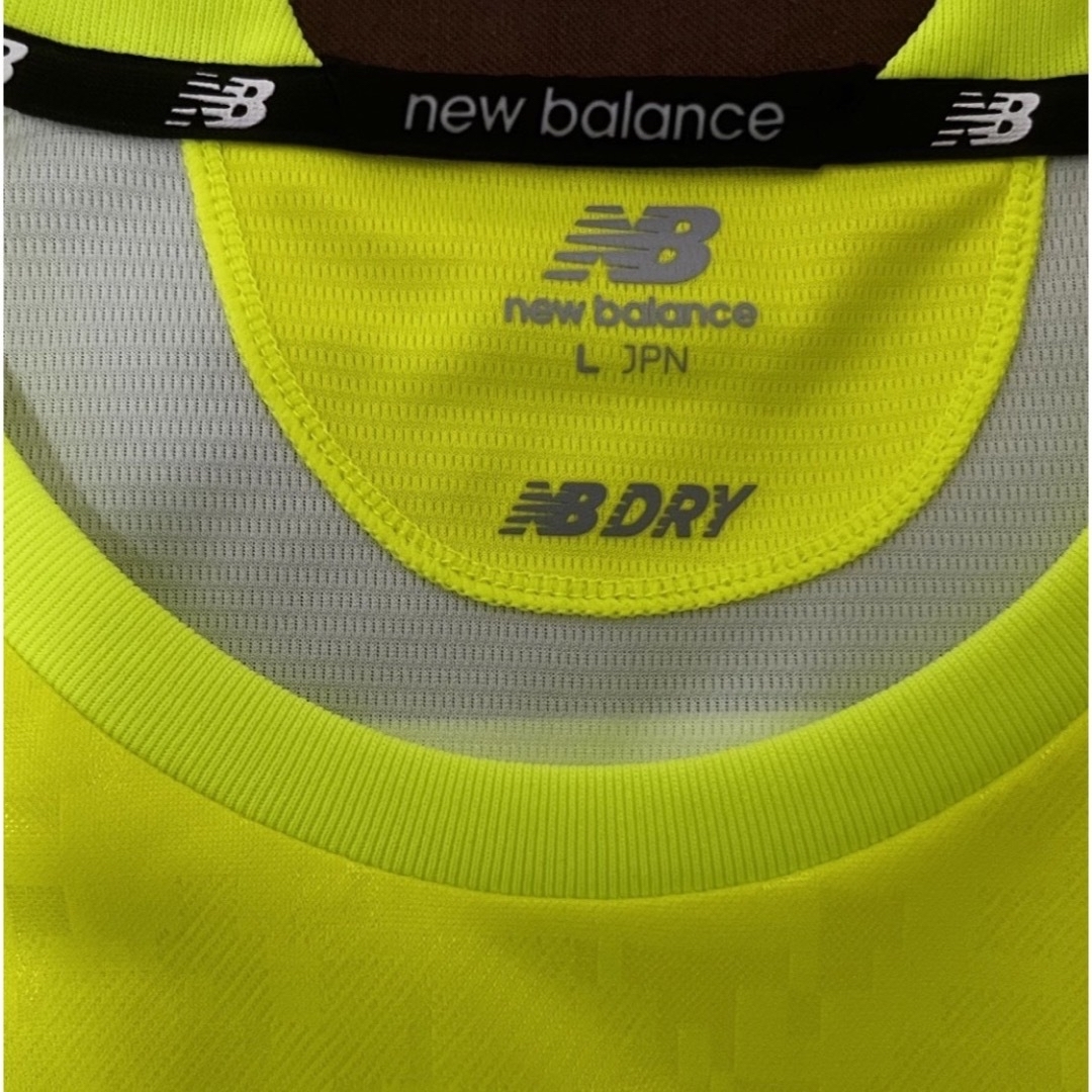 New Balance(ニューバランス)の【美品・最短即日発送】サガン鳥栖GKユニ　lサイズ スポーツ/アウトドアのサッカー/フットサル(応援グッズ)の商品写真