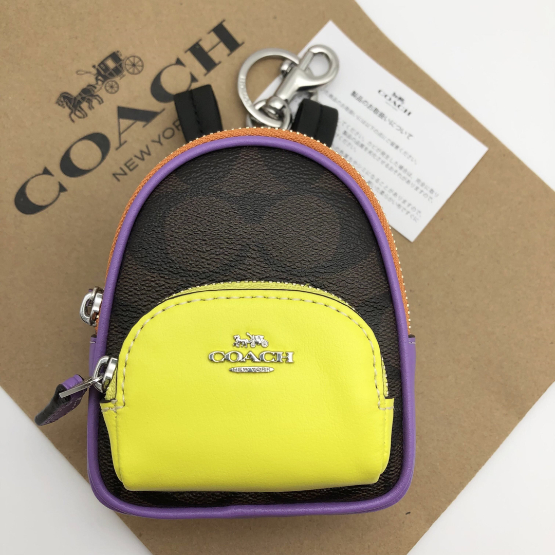 美品☆COACHバックチャーム - アクセサリー