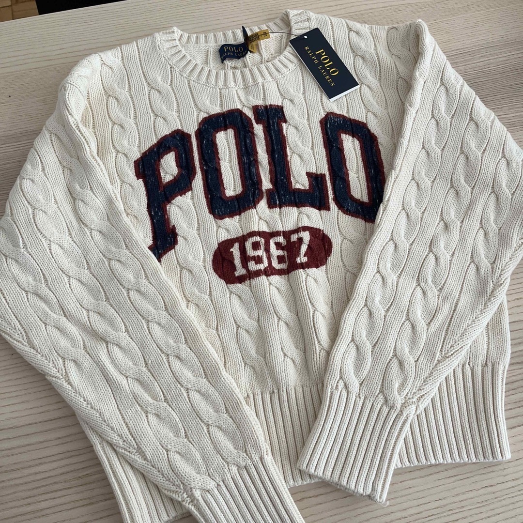 POLO RALPH LAUREN(ポロラルフローレン)のpolo Ralph Lauren♡ケーブルニット♡新品タグ付き♡正規品 レディースのトップス(ニット/セーター)の商品写真