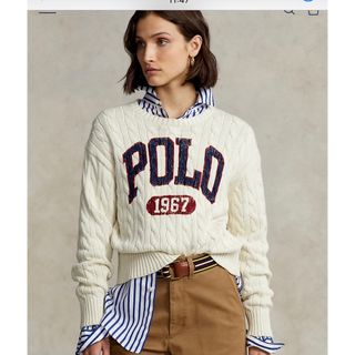 ポロラルフローレン(POLO RALPH LAUREN)のpolo Ralph Lauren♡ケーブルニット♡新品タグ付き♡正規品(ニット/セーター)