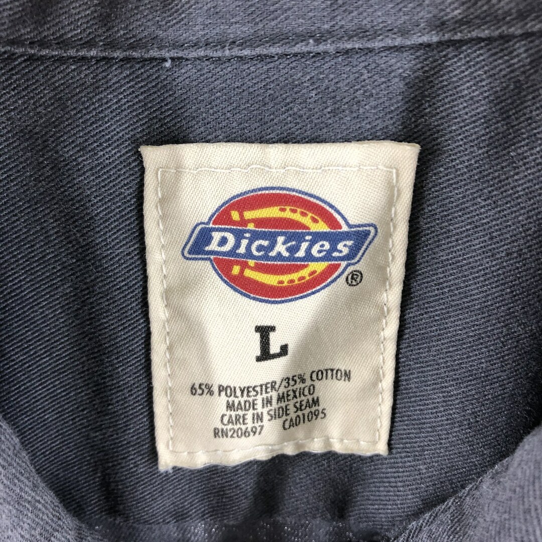 Dickies(ディッキーズ)の古着 ディッキーズ Dickies 半袖 ワークシャツ メンズXL /eaa360585 メンズのトップス(シャツ)の商品写真