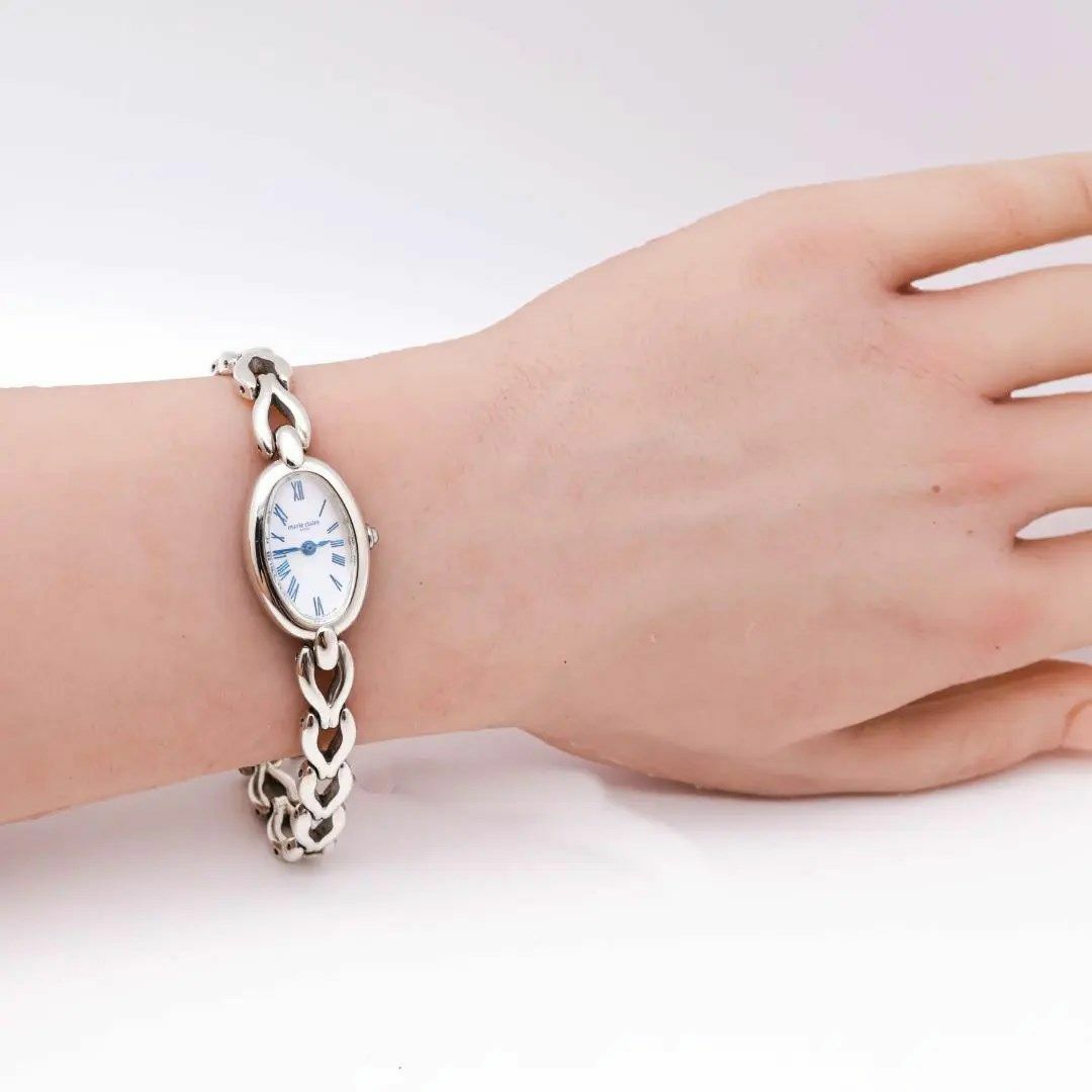 Marie Claire(マリクレール)の《希少》marie claire 腕時計 シェル ヴィンテージ ドレスウォッチ レディースのファッション小物(腕時計)の商品写真