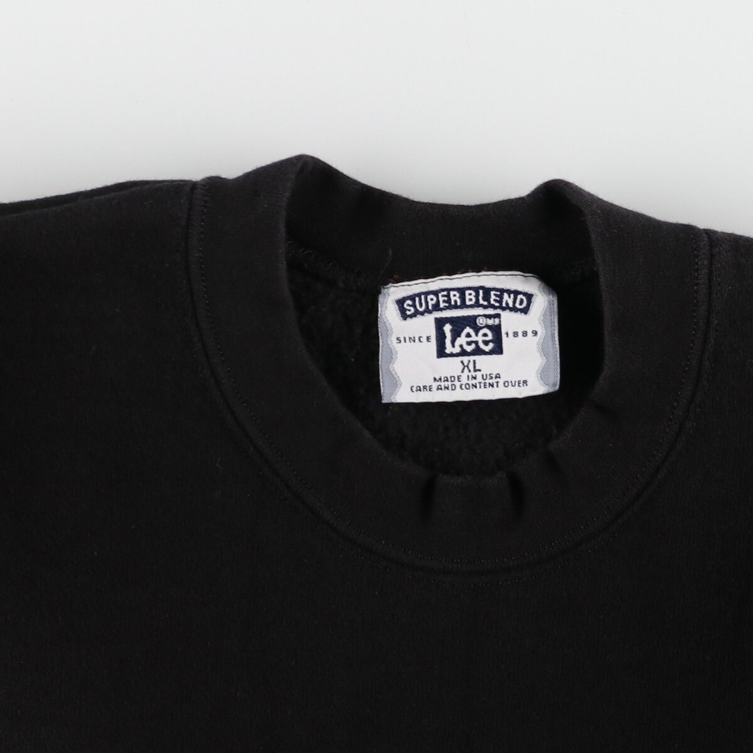 Lee - 古着 90年代 リー Lee 刺繍 プリントスウェットシャツ