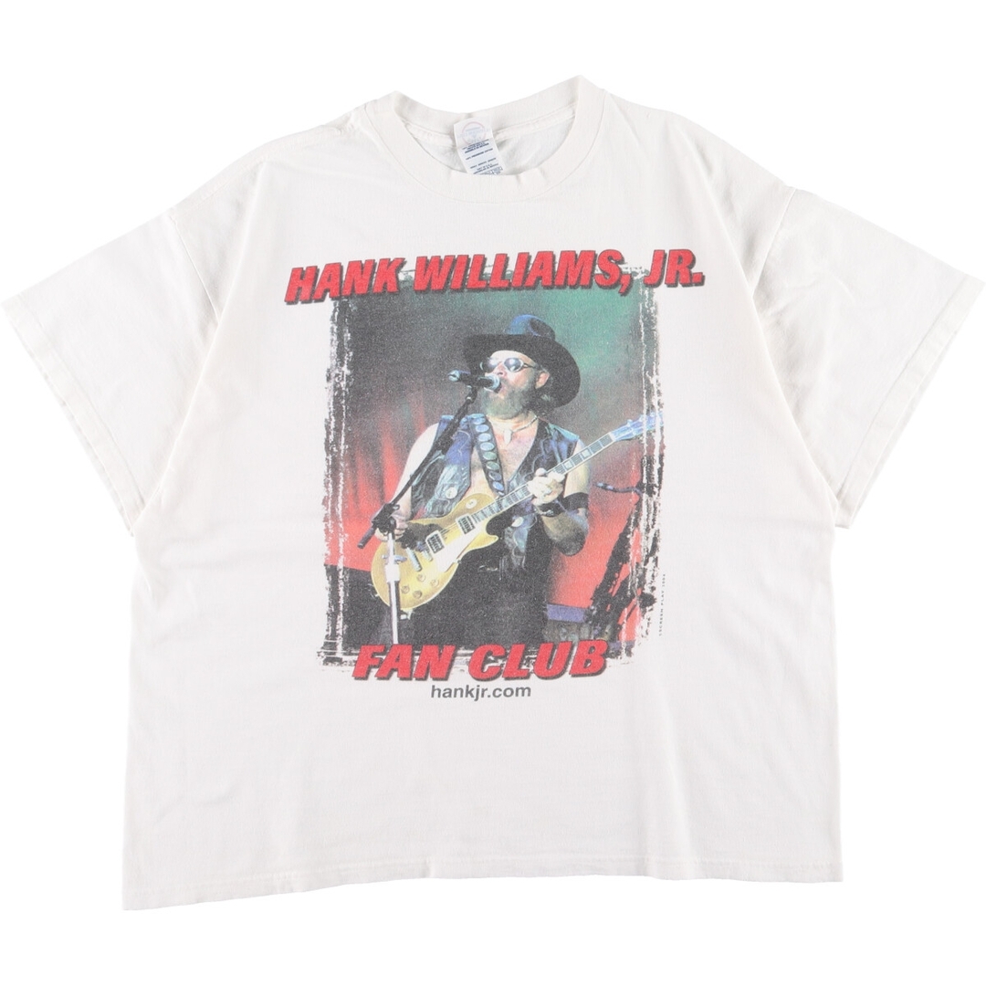 デルタ DELTA HANK WILLIAMS JR. ハンクウィリアムズジュニア バンドTシャツ バンT メンズXL /eaa360239