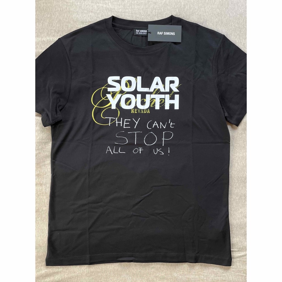 黒XL新品 RAF SIMONS ラフシモンズ Solar Tシャツ ブラック 3