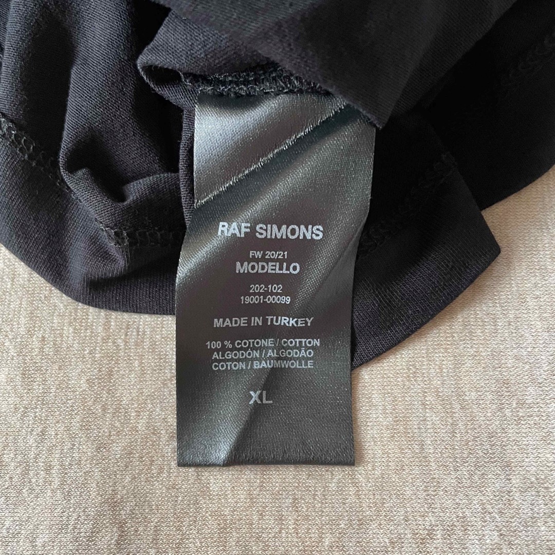 黒XL新品 RAF SIMONS ラフシモンズ Solar Tシャツ ブラック 6