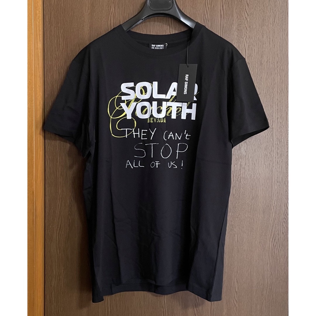 RAF SIMONS - 黒XL新品 RAF SIMONS ラフシモンズ Solar Tシャツ ...