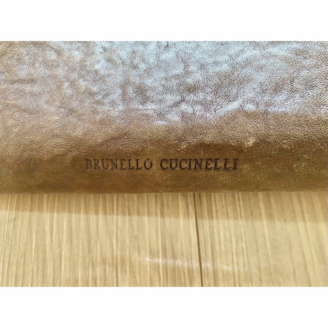 BRUNELLO CUCINELLI(ブルネロクチネリ)のBrunello cucinelli ブルネロ レザーバッグ ショルダーバッグ レディースのバッグ(ショルダーバッグ)の商品写真