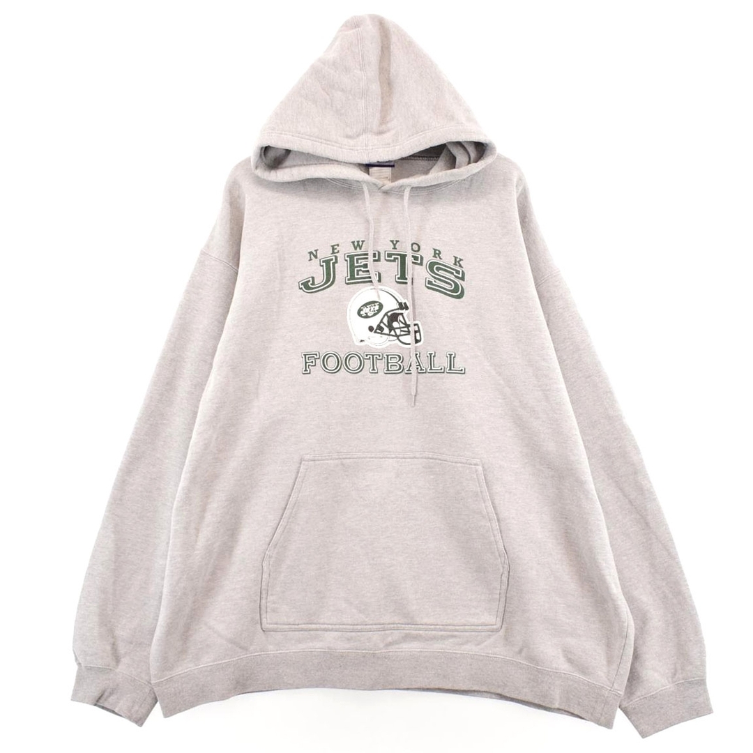 NFL JETS ジェッツ スウェット トレーナー 刺繍ロゴ 太アーム 2XL