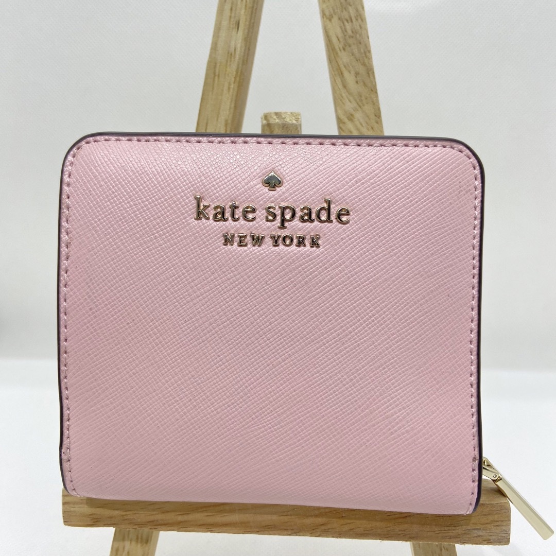 kate spade ケイトスペード 新品未使用 2つ折り財布  ピンク