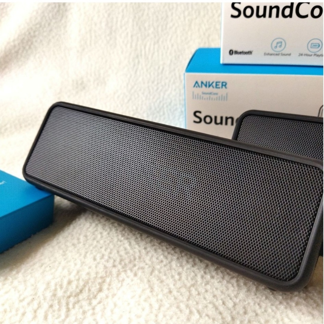 Anker(アンカー)のANKER SoundCore2 改善版 ２台セット‼ スマホ/家電/カメラのオーディオ機器(スピーカー)の商品写真