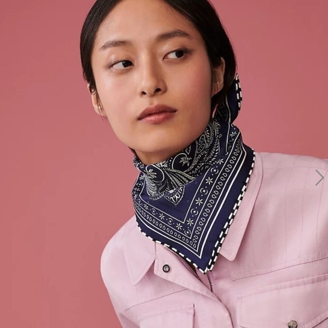 Hermes - 未使用【エルメス】カレ55 バンダナ マハラニの庭 シルク