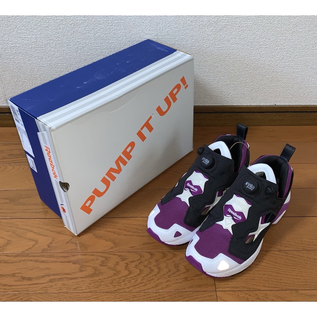 24.5cm 新品 REEBOK INSTA PUMP FURY 95 紫 og | フリマアプリ ラクマ