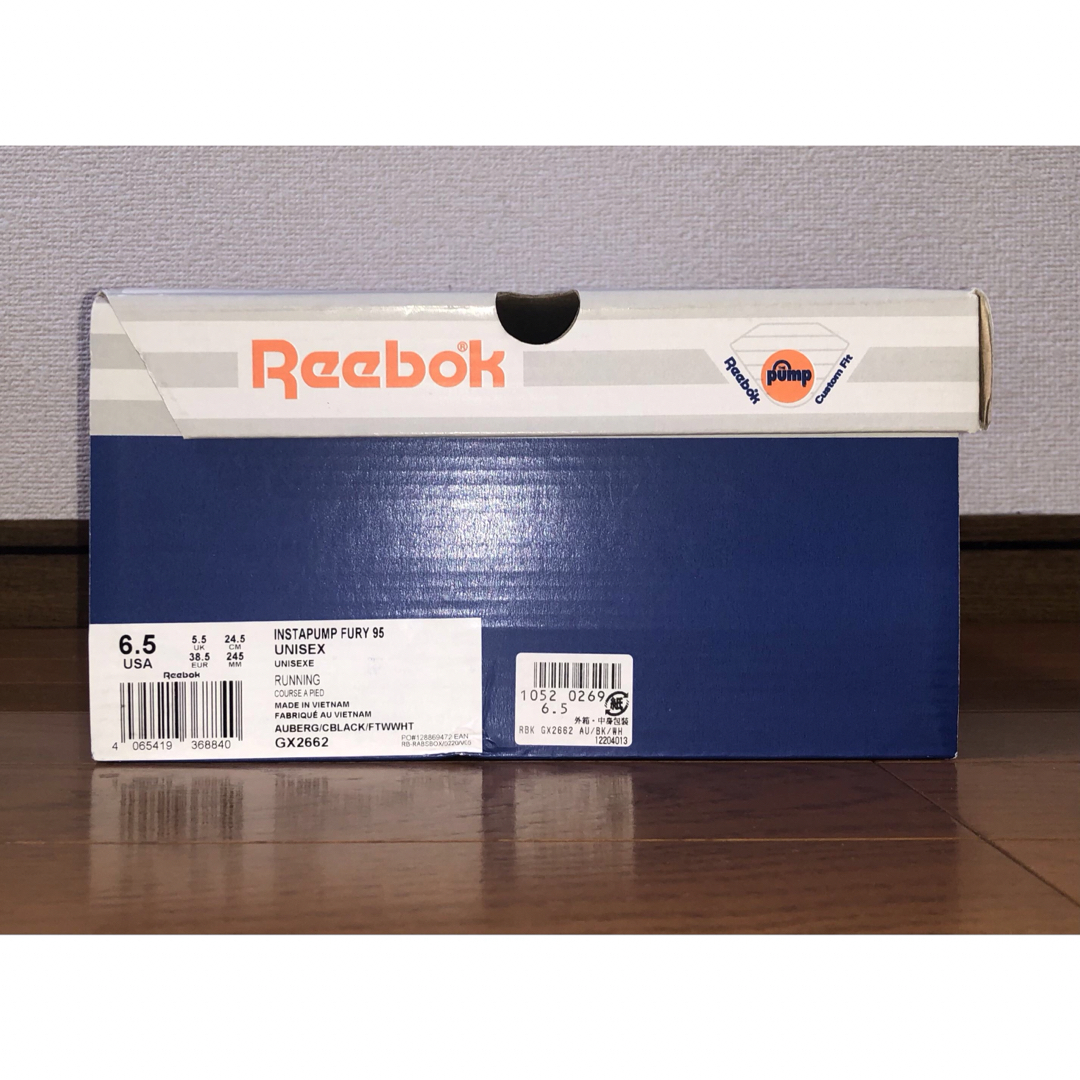 Reebok(リーボック)の24.5cm 新品 REEBOK INSTA PUMP FURY 95 紫 og レディースの靴/シューズ(スニーカー)の商品写真