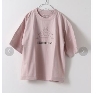 アデュートリステス(ADIEU TRISTESSE)のMISAKI TAGUCHI ストレッチ　Tシャツ(Tシャツ(半袖/袖なし))