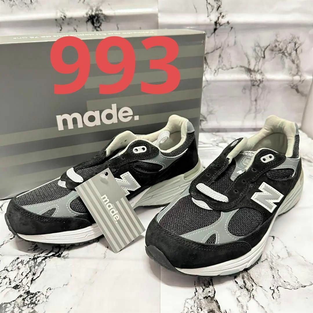 New Balance WR 993 BK ウィメンズ 25.5cm 黒 | www.innoveering.net