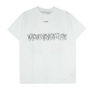 オフホワイト(OFF-WHITE)の激レア OFF−WHITE FUTURA ATOMS S/S OVER TEE(Tシャツ/カットソー(半袖/袖なし))